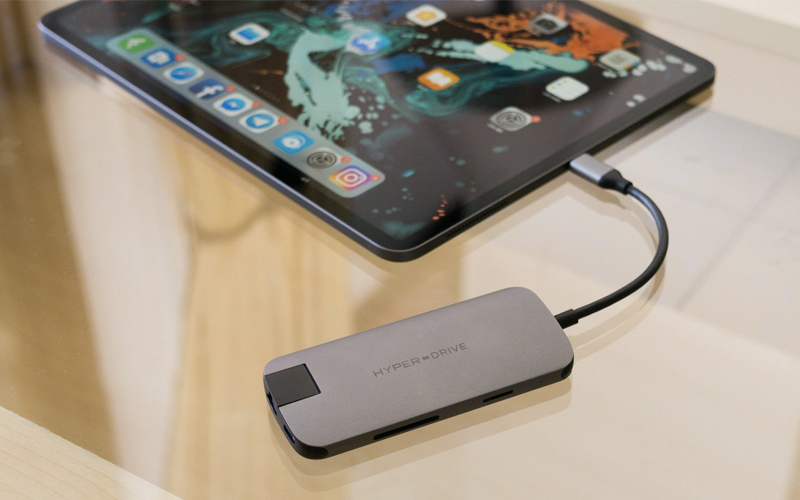 Cổng kết nối USB C đa chức năng trên Máy tính bảng iPad Pro 11 inch 64GB Wifi (2018) Cổng kết nối USB C đa chức năng trên Máy tính bảng iPad Pro 11 inch 64GB Wifi (2018)